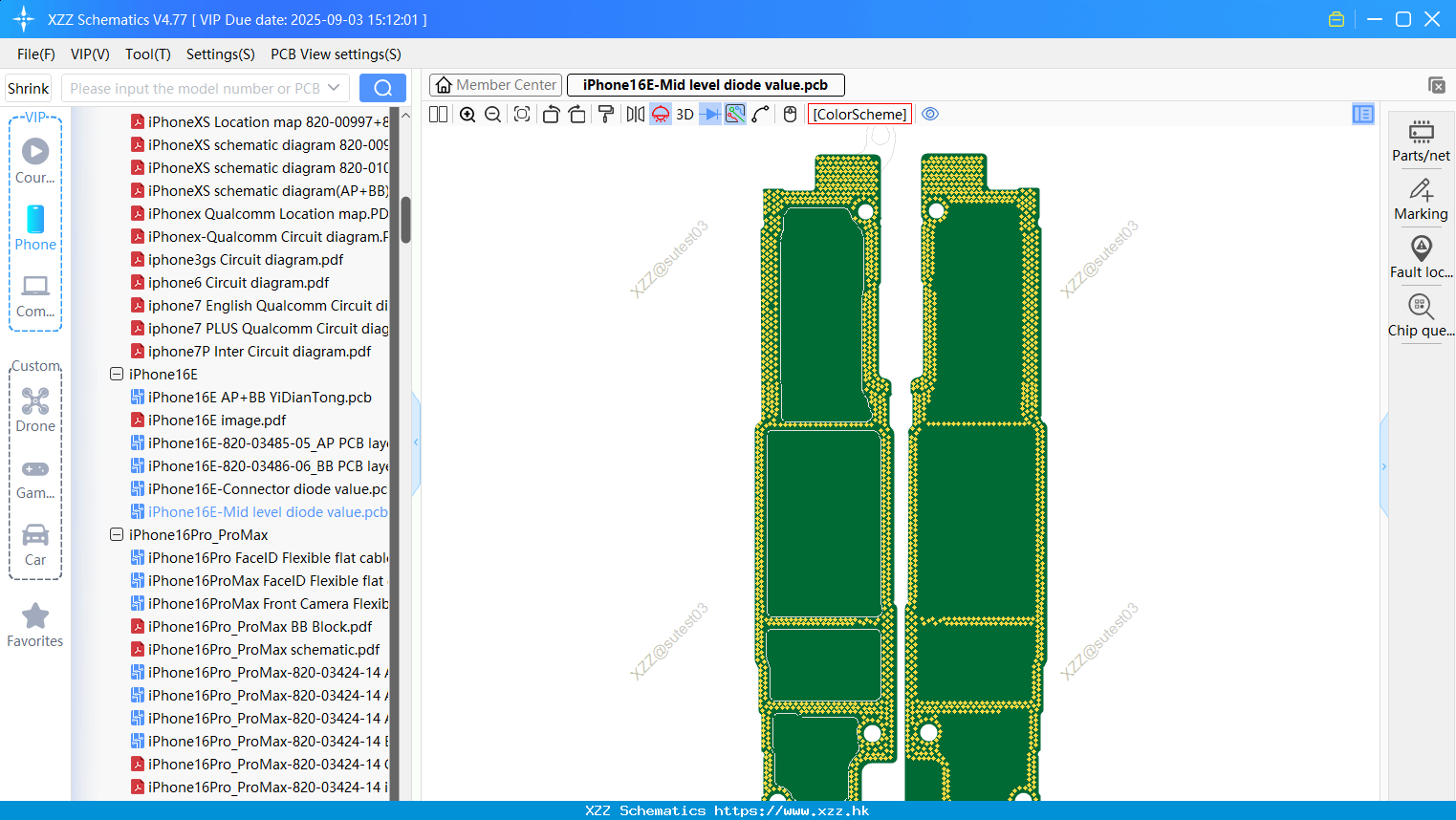 IPhone16E-Mid Level Diode Value